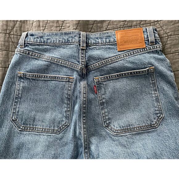 Levi's Ribcage Straight Ankle Women's Jeans Cool Invite Medium Wash 30x27 - Picture 6 of 8